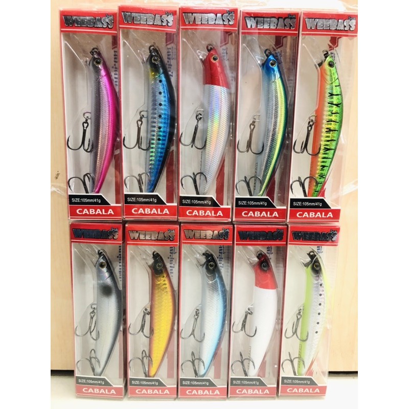 เหยื่อวีแบส รุ่น CABALA SINKING by WEEBASS