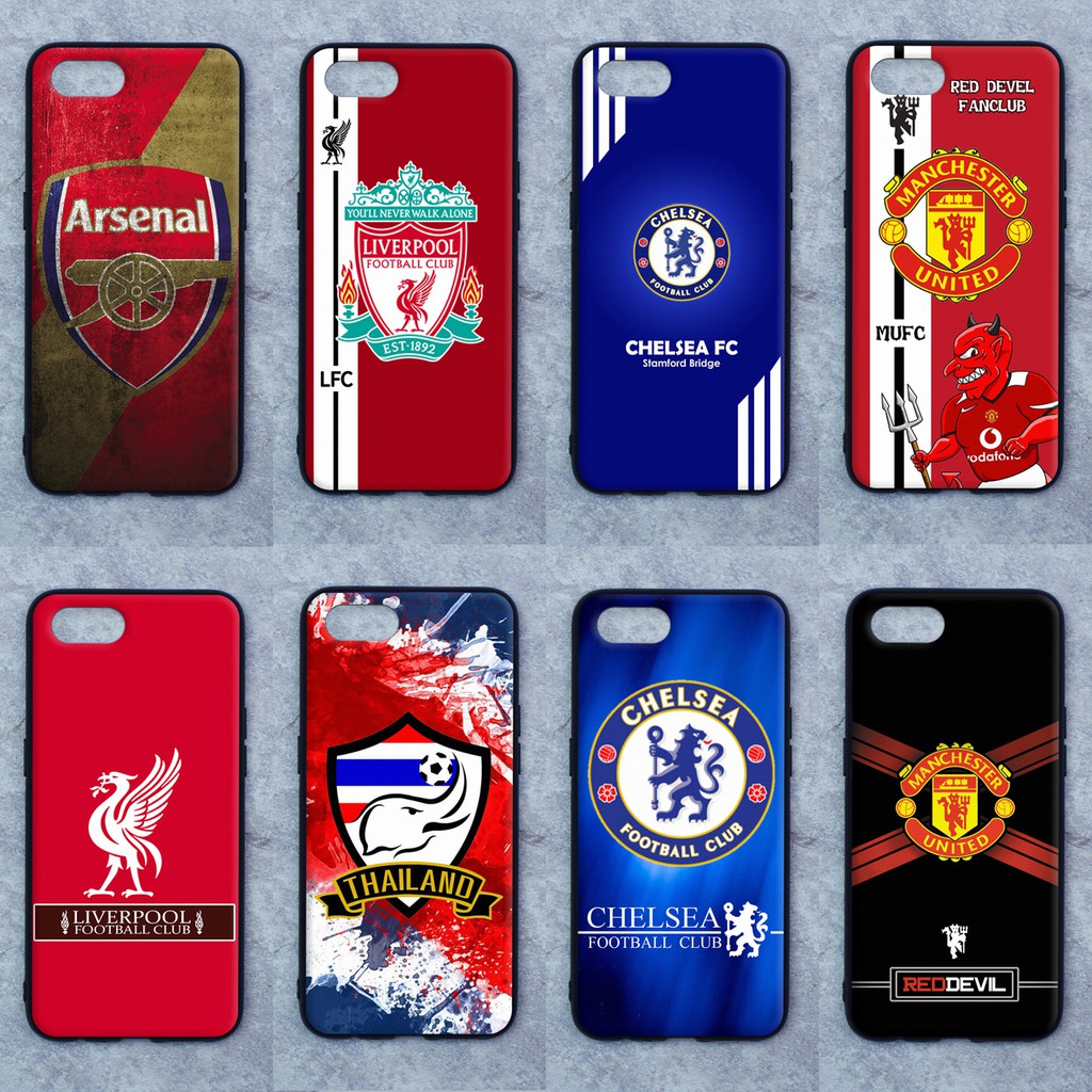 เคส Oppo A1k ลายทีมฟุตบอล ขอบนิ่มหลังแข็ง เคสมือถือ เคสโทรศัพท์ Case