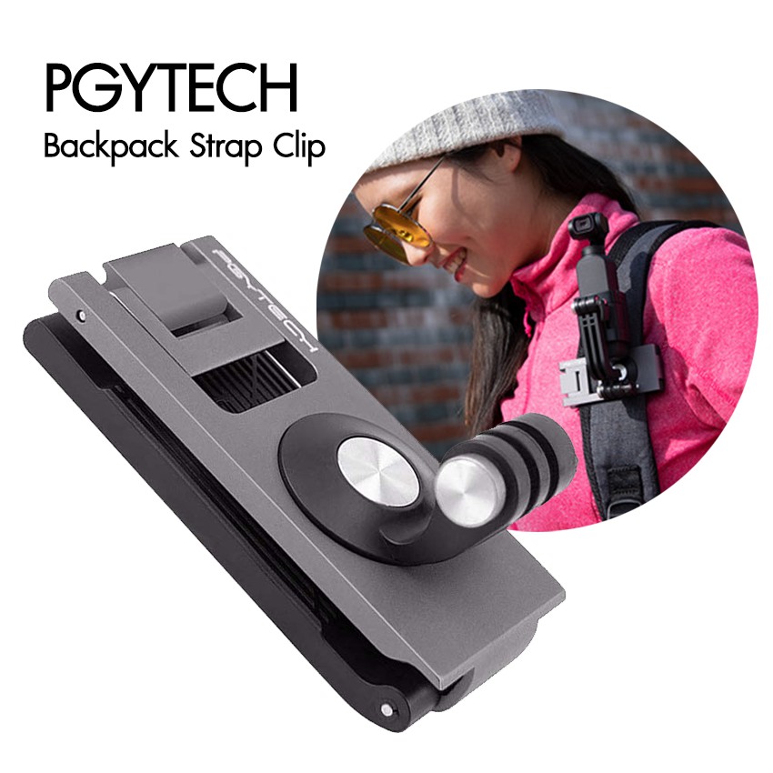 ลดราคา PGYTECH Backpack Strap Clip อุปกรณ์เสริมสำหรับกล้องแอคชั่น #ค้นหาเพิ่มเติม ไฟและอุปกรณ์สตูดิโอ การ์มิน ฟีนิกซ์ 5 พลัส Nanlite Forza แอคชั่นแคมพลัง