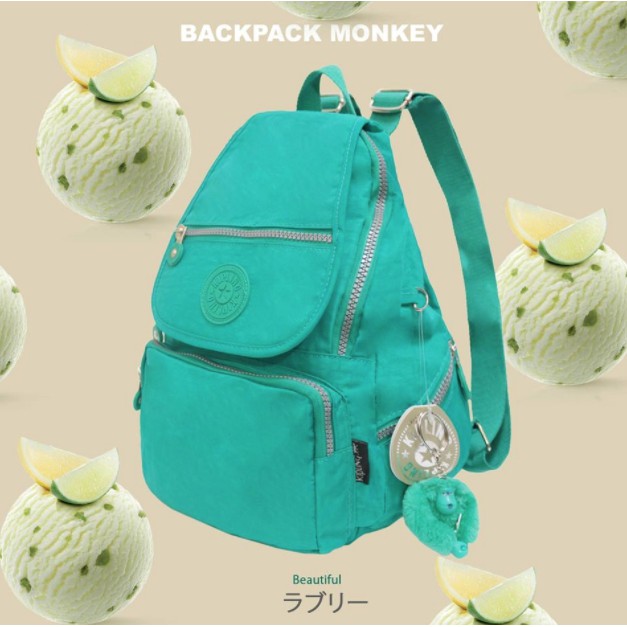 🎒กระเป๋าเป้ Kipling Medium Backpack (ฟ้ามิ้น)