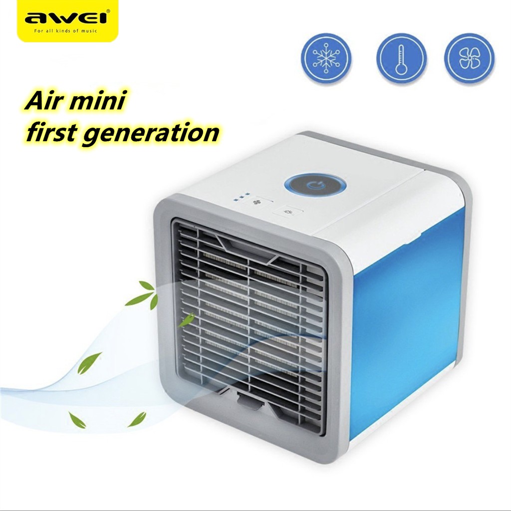 AWEI Arctic Air Mini Air Cooler เครื่องปรับอากาศตั้งโต๊ะขนาดเล็ก
