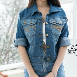 เสื้อยีนส์ v shanel