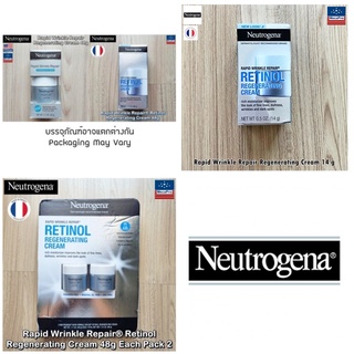 Neutrogena® Rapid Wrinkle Repair Regenerating Cream 48g นูโทรจีนา ครีมบำรุงผิวหน้า