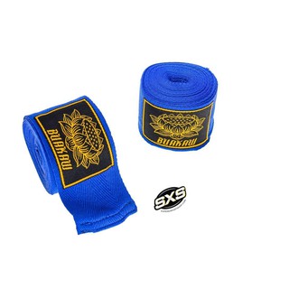 Buakaw Handwraps Blue