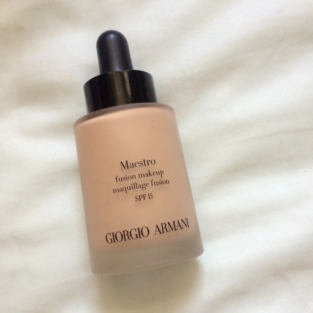 พร้อมส่ง รองพื้น Giorgio Armani Maestro สี 4 (used)
