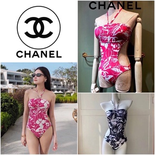 ชุดวันพีช CHANEL SS22 SUMMER COLLECTION CAMELLIA PRINT SWIMWEAR