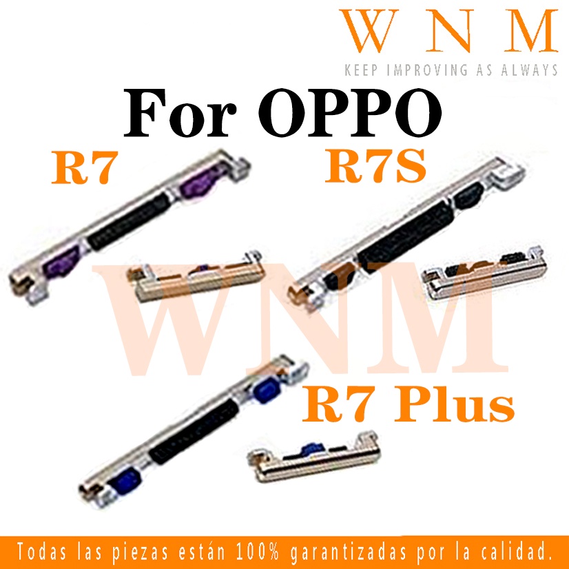 อะไหล่ปุ่มเปิด/ปิดและปรับเสียง สําหรับ OPPO R7 Plus/R7S/R7plus