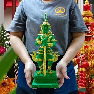 ท้าวเวสสุวรรณ วัดสุทัศน์ ขนาดตั้งบูชาสูง28ซม. ผ่านพิธีมังคลาภิเษก จากพระเกจิอาจารย์สวดภาณยักษ์ มีหลายสีให้เลือกบูชา