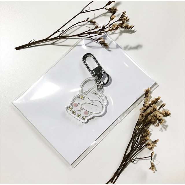 พวงกุญแจอะคริลิค usagi