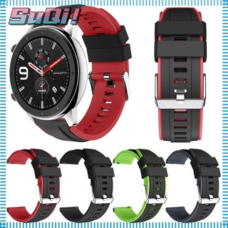 22mm Silicone Strap For Xiaomi Huami Amazfit GTR 47MM Huawei Watch GT 2