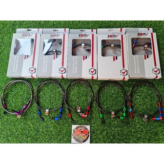 สายถัก​ Switแท้100%  หัวอัลลอยแข็งๆสายถักคาร์บอนแท้​ ใช้งานดีๆ(รับประกันคุณภาพ)​
