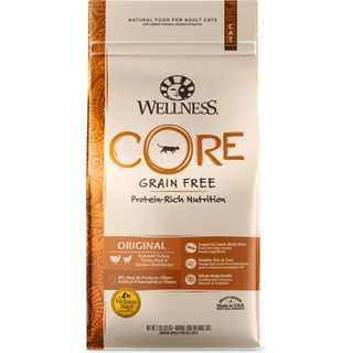 *พร้อมส่ง (ไก่งวง) Oct/23 Wellness Core Grain-Free Original Formula Dry Cat Food, 2-lb bag