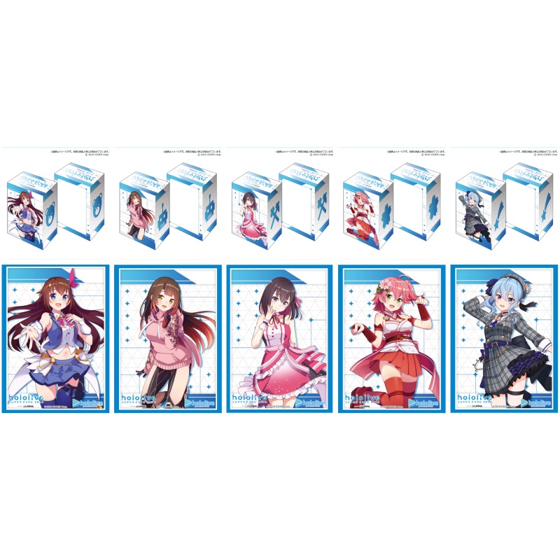 Bushiroad Sleeve &amp; Deck Holder Hololive Production Gen 0 : Tokino Sora, Roboco-san, AZKi, Sakura Miko, Hoshimachi Suisei