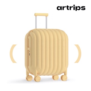 [พรีออเดอร์/ผ่อนได้] artrips กระเป๋าเดินทางล้อลากทรงขนมปัง 🍞