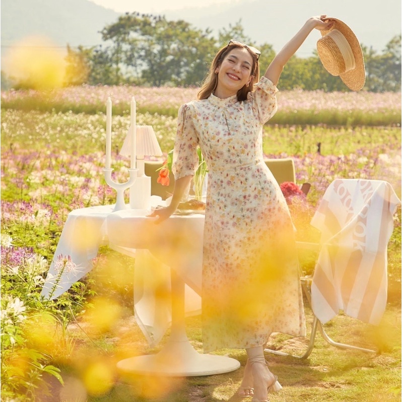 lookbook ayumi dress (XS) พร้อมส่งของใหม่