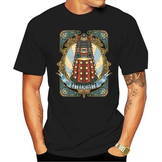 เสื้อยืดลําลอง แขนสั้น คอกลม พิมพ์ลาย Doctor WHO DR WHO Daleks Exterminate To Victory Sitcoms แฟชั่นฤดูร้อน สําหรับผู้ชา