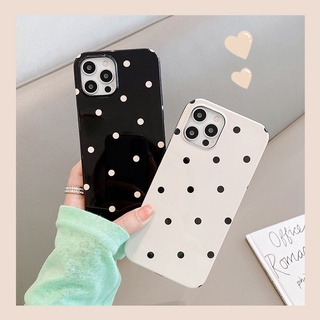 เคสโทรศัพท์ซิลิโคน TPU แบบนิ่ม ลายจุด สําหรับ Apple iPhone 15 14 13 11 12 Pro Max 12Pro 13Pro 14Pro 15Pro 14ProMax 15ProMax X Xs Max XR