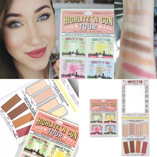 (แท้100%)The Balm Highlite N Con Tour Highlight &amp; Contour Palette