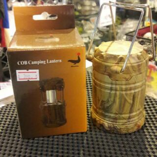 ไฟฉาย โคมไฟ LED SHUTTLE COB CAMPING LANTERN AAAx3