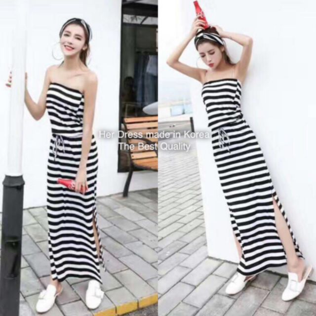 Set maxi dress