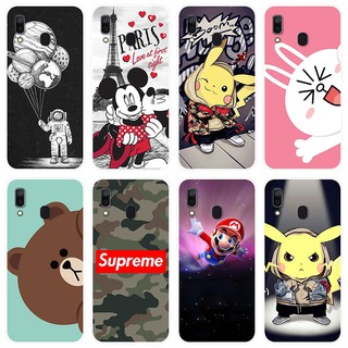 เคสสำหรับ Samsung Galaxy A20 A30 Case Silicone Back Cover Soft Casing Samsung A20 A30 GalaxyA20 cartoon TPU เคส