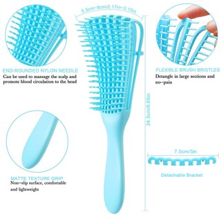 Detangle Hairbrush แปรงหวีผมสุขภาพมหัศจรรย์