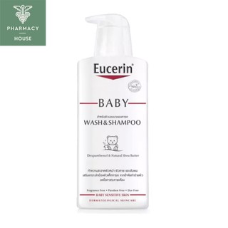 //ของแท้ฉลากไทย//  EUCERIN BABY WASH AND SHAMPOO 400 ML.