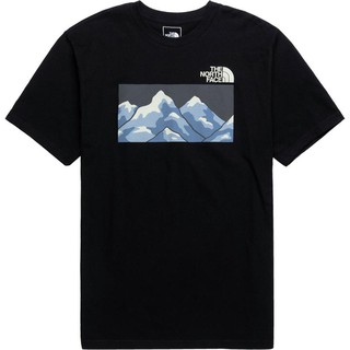 ลายน่ารัก THE NORTH FACE เสื้อยืดคอกลมแขนสั้นระบายอากาศสําหรับผู้ชาย