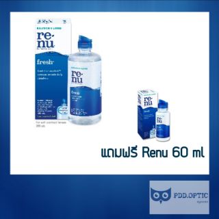 Renu 355 ml + 60 ml น้ำยาแช่คอนแทคเลนส์