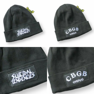 หมวกบีนนี่ thr*sher/supr*me/suicidal tendencies/CBGB merch