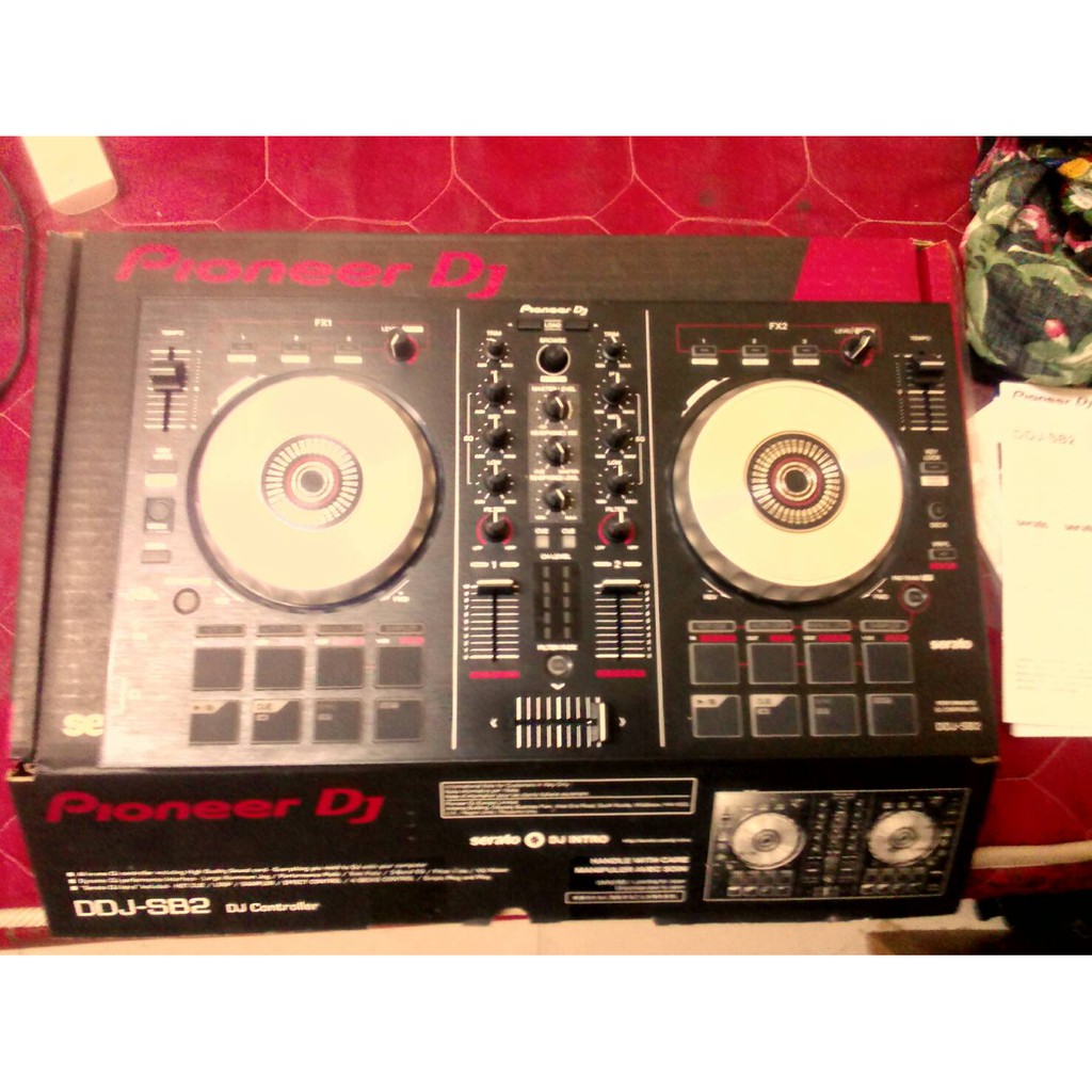 Pioneer Dj Ddj Sb2 Portable 2 Channel Controller For Serato Dj Shopee Thailand