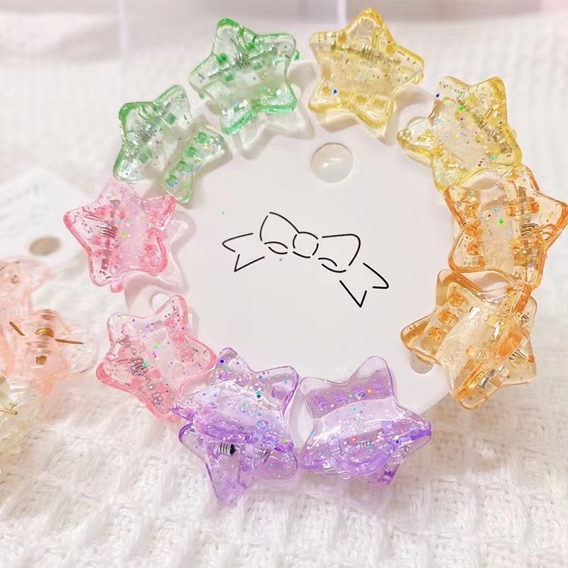 กิ๊บติดผมหน้าม้า ขนาดเล็ก ลายการ์ตูนไอศกรีม ไอศกรีม สีเจลลี่ ขนาดเล็ก เหมาะกับฤดูร้อน สําหรับผู้หญิง