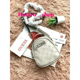 💕GUESS FACTORY WOMEN SHOULDER BAG กระเป๋าถือหรือสะพายข้างทรงครอสบอดี้ วัสดุหนังPu