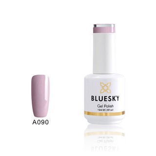 สีเจล Bluesky gel polish A90 สีม่วง