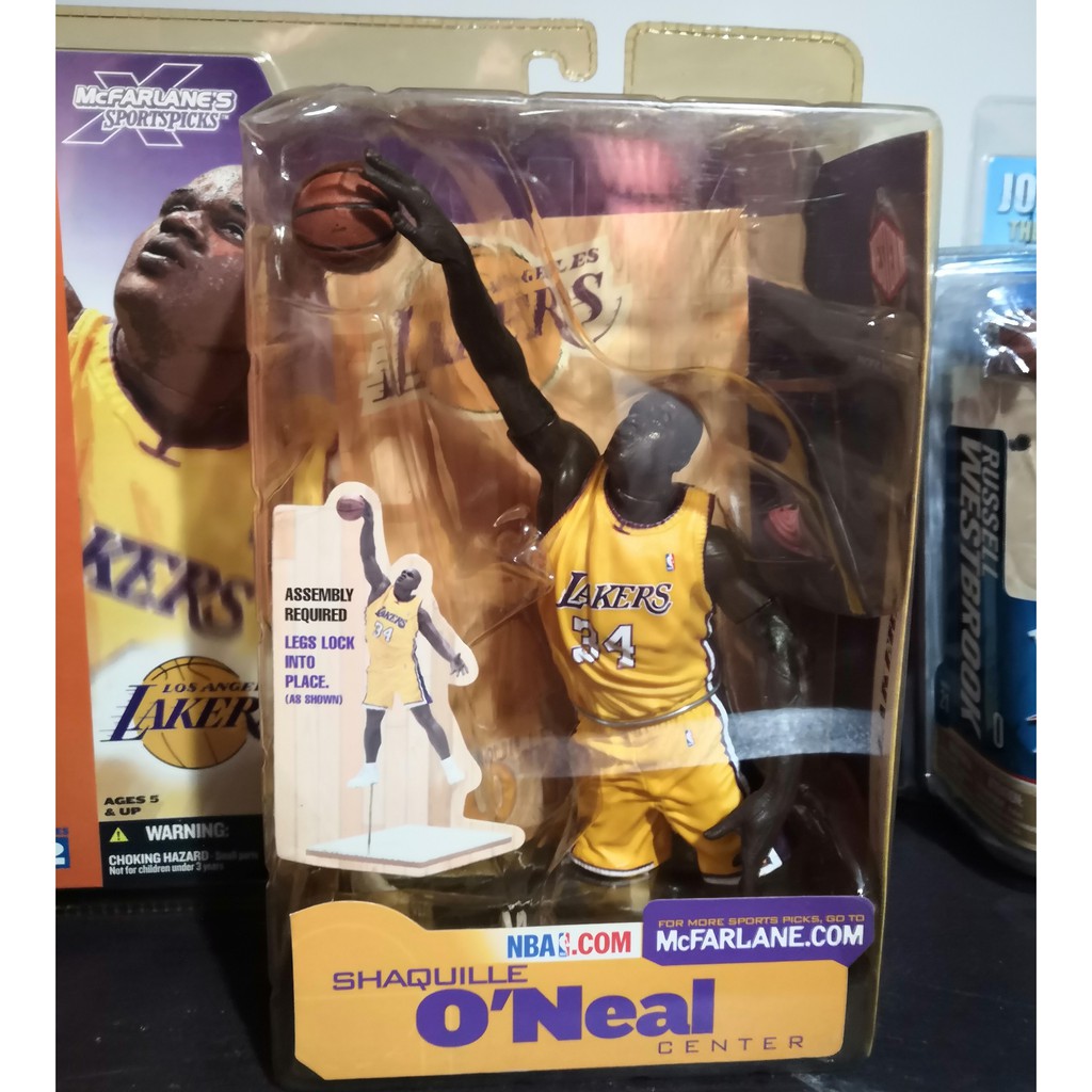 SHAQUILLE "SHAQ" O'NEAL LA Lakers Basketball NBA - McFarlane Series 2
