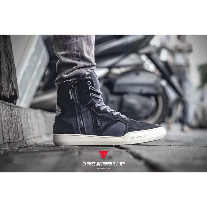 Dainese Metropolis D-Wp กันน้ําป้องกันรองเท้าขี่รถจักรยานยนต์รองเท้ารองเท้าบอร์ด