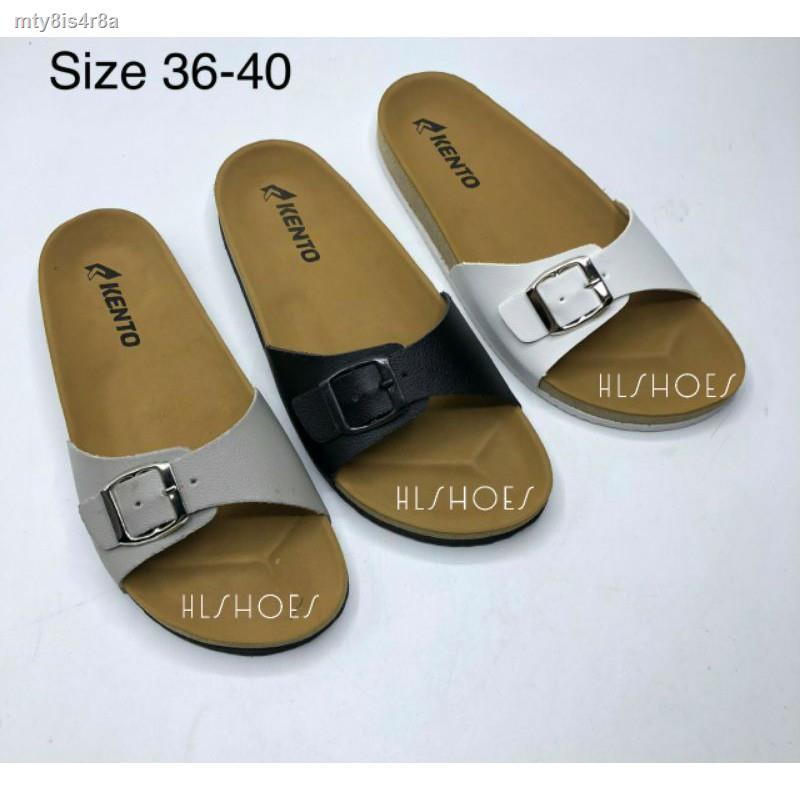 2021Kento รองเท้าแตะสวม ทรงไบเก้น