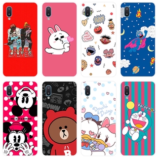 เคสสำหรับ Samsung Galaxy A02 Case Silicone Back Cover Soft Casing Samsung A02 A 02 GalaxyA02 cartoon TPU เคส