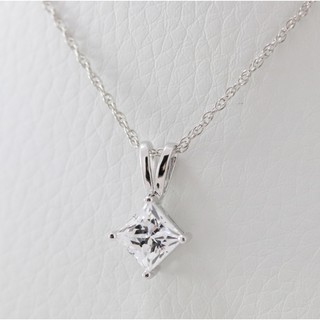 LALITA.BKK - Square Diamond Earrings สร้อยคอเพรชเหลี่ยม