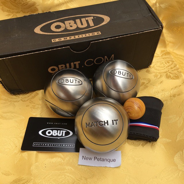 เปตอง โอบุท แมทไอที OBUT MATCH 115 IT ลูกเปตองนำเข้าจากฝรั่งเศส [ลายกลม]