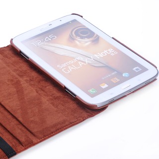 Samsung Note 8 Case (N5100) 360 Style ซัมซุงโน๊ต 8  - Brown