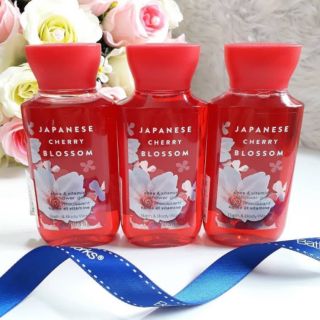 เจลอาบน้ำ  Bath &amp; Body Works แท้ 
กลิ่น JAPANESE CHERRY BLOSSOM