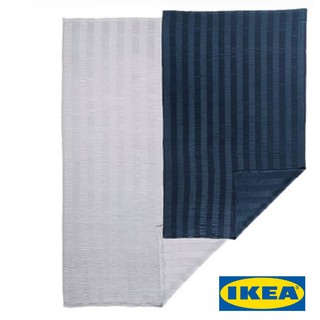 IKEA ผ้าคลุม VÄGMÅLLA แวกมัวลา  (สีเทาอ่อน/สีน้ำเงิน)