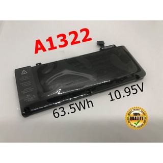 Battery รุ่น A1322 FOR Pro 13" (สำหรับ Pro 13" Mid 2009 - Mid 2012) Laptop Battery Original