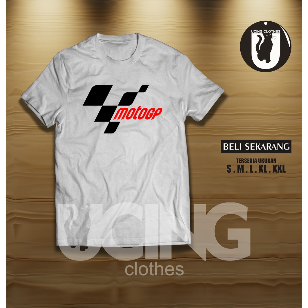 เสื้อยืดโลโก้ Moto GP เสื้อยืด Moto GP