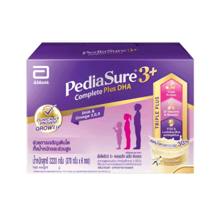 [ส่งฟรี!] [ขายดี] Pediasure นมผงพีเดียชัวร์ 3+ วานิลลา 2220 กรัม 1 กล่อง Pediasure 3+ Complete Vanilla 2220g