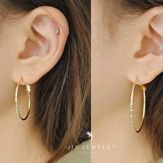 ต่างหูห่วง new design - KOREA EARRING ต่างหูนำเข้าจากเกาหลี ต่างหูแฟชั่นผู้หญิง22E001 / 22E002 / 22E003 / 22E004