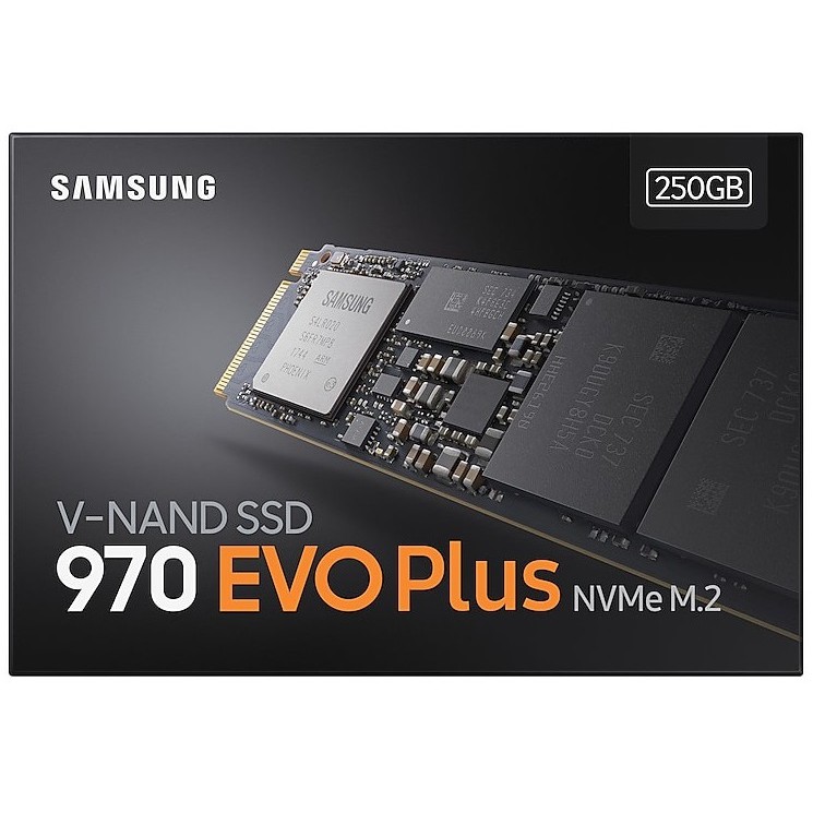 SSD 970 EVO PLUS 250GB SAMSUNG PCIe/NVMe M.2 2280