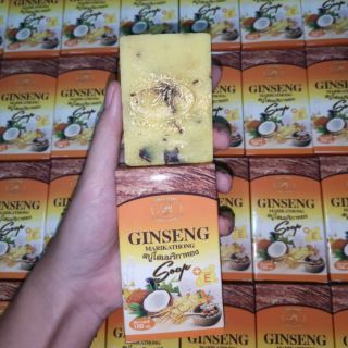 GINSENG SOAP
สบู่โสมมริกาทอง