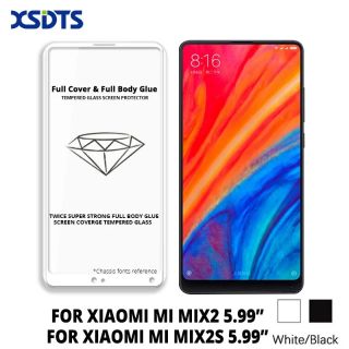 กาวเต็ม Xiaomi Mi Mix 2 /Mix 2s Full Body Glue Tempered Glass Screen Protector